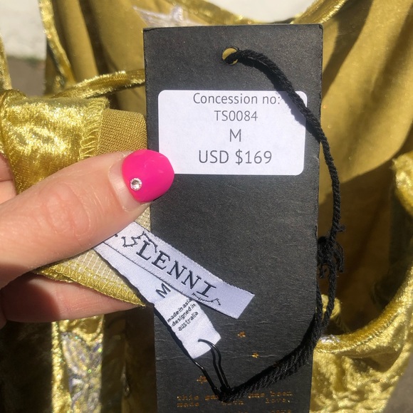 Lenni The Lable velvet tank dress with sequins - Picture 6 of 6